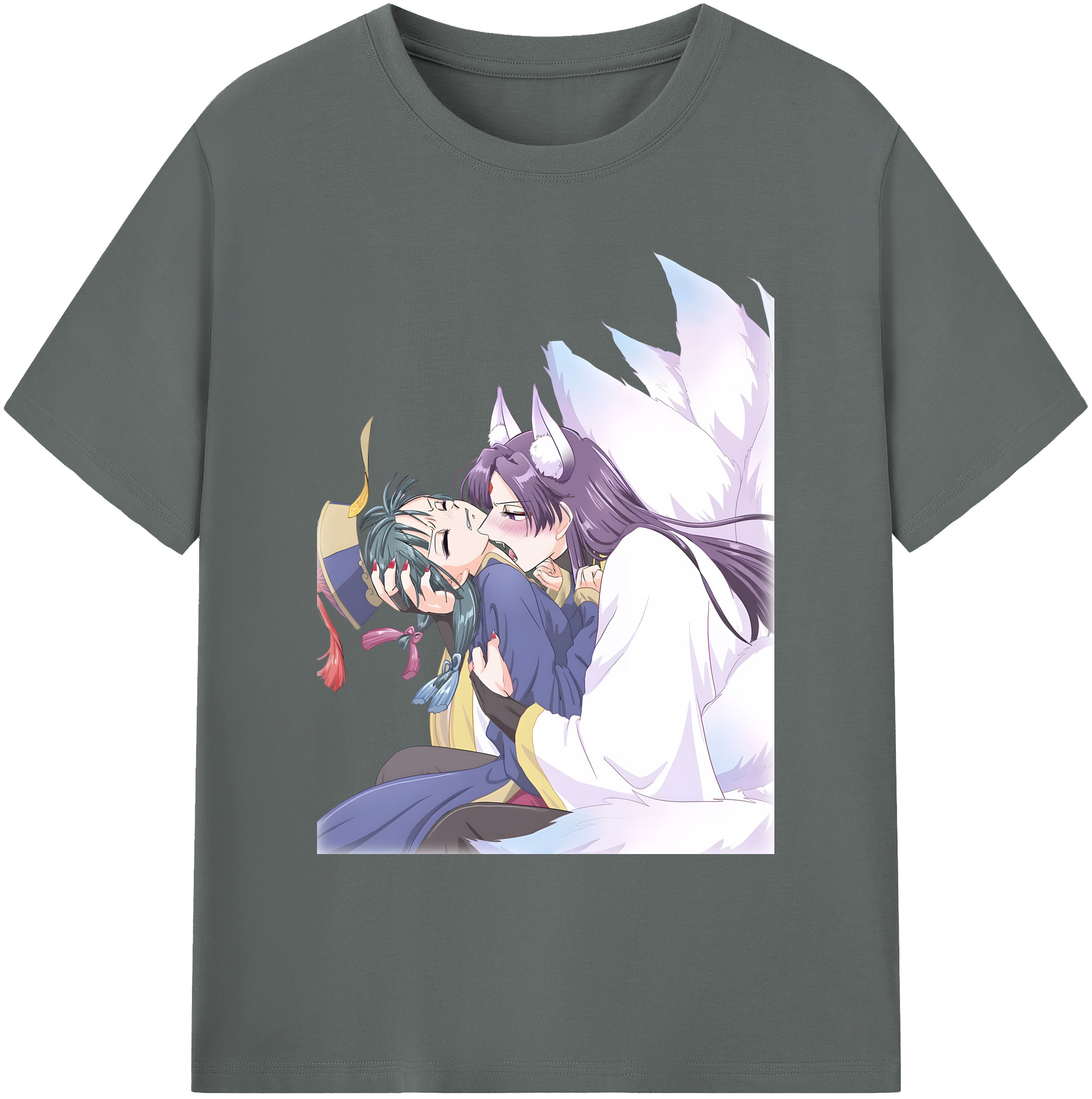 （画像用） 薬屋のひとりごと The Apothecary Diaries 綿100％ メンズ半袖Tシャツ｜肌触りやわらか＆通気性